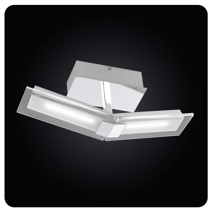 Faladesa ROM 40489 Chrome LED Ceiling Light Efficient