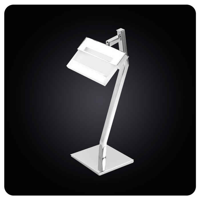 Faladesa K L O P 5888 Adjustable Chrome LED Desk Lamp for Efficient Workspace