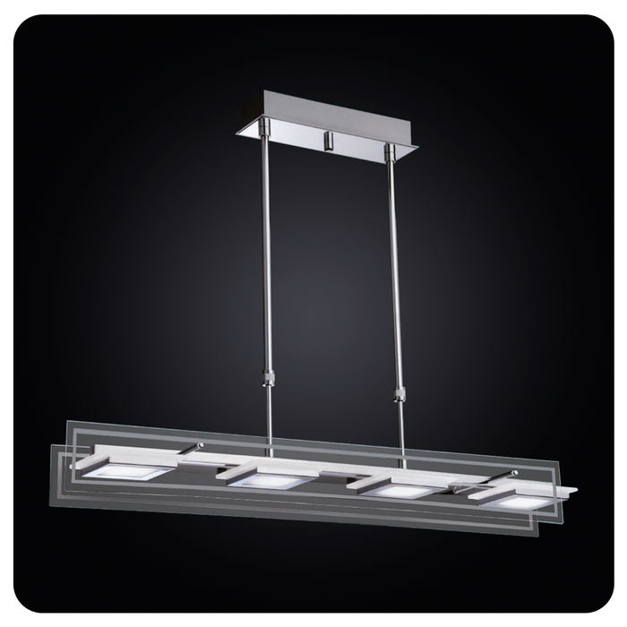 Faladesa CANIS 20965 Adjustable Height Contemporary LED Pendant Light