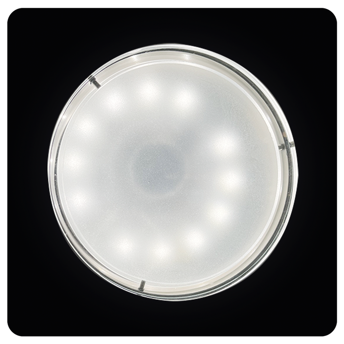 Efficient LED Bipin Metallic Ceiling Light 40-MT2647-1C